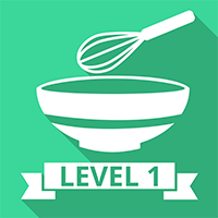 level one catering logo