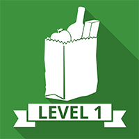 level one retail logo
