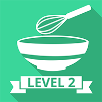 level two catering logo